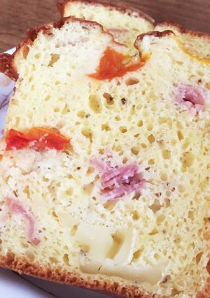 朝ごはんに！ＨＭで簡単☆ケークサレ-レシピのメイン写真