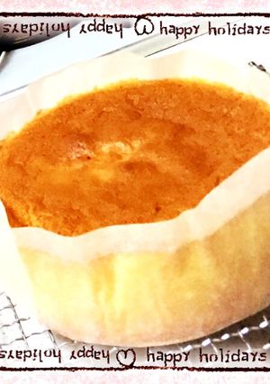 家にある材料で簡単スポンジケーキ-レシピのメイン写真