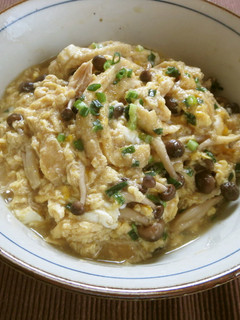 とろ~り キノコの玉子丼-レシピのメイン写真