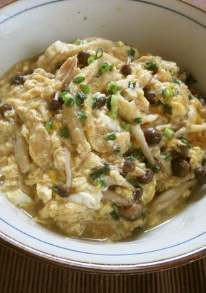 とろ～り　キノコの玉子丼-レシピのメイン写真