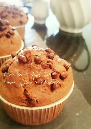 ココナッツオイルでチョコバナナマフィン✾-レシピのメイン写真