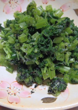 健康食材「チアシード」の胡麻あえ-レシピのメイン写真