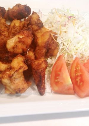鶏むね肉の唐揚げ&美味しいディップ❤️-レシピのメイン写真
