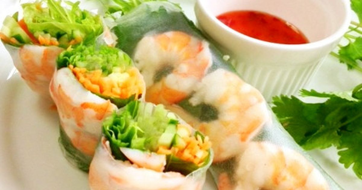 タイ風☆エビの生春巻き by aprea 【クックパッド】 簡単おいしい