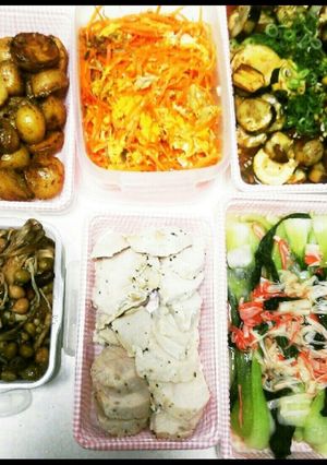 作り置き・チンゲン菜のカニカマあんかけ-レシピのメイン写真