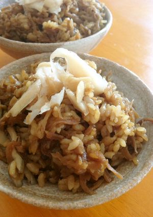 切り干し大根と舞茸の炊き込みご飯-レシピのメイン写真