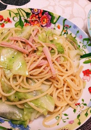 簡単!キャベツとアンチョビのパスタ☆-レシピのメイン写真