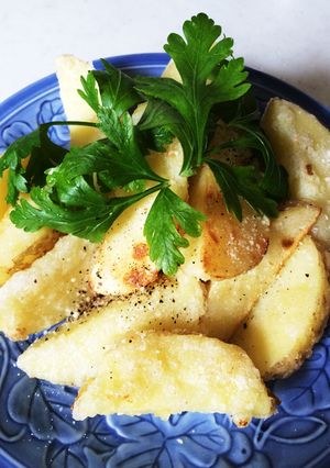 新じゃが・ココナッツオイル☆焼き揚げ☆-レシピのメイン写真