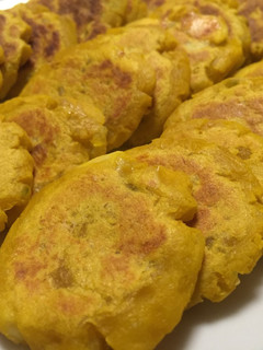 離乳食後期 かぼちゃとチーズのお焼き-レシピのメイン写真