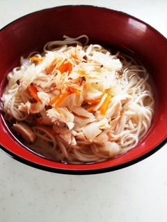 ささみ煮麺-レシピのメイン写真