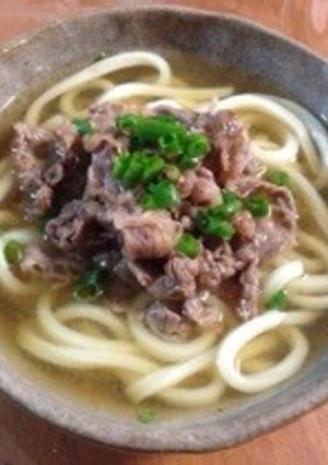 手抜き肉うどん♡-レシピのメイン写真