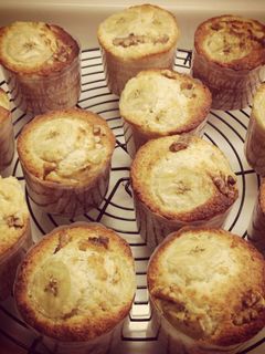 ココナッツ香る バナナマフィン-レシピのメイン写真