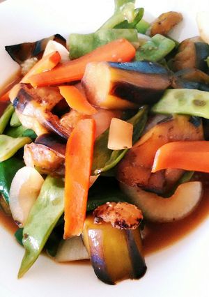 簡単！進む!!お酢でさっぱり夏野菜炒め-レシピのメイン写真