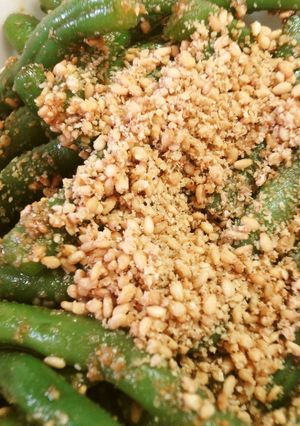 基本の和食46　いんげんの胡麻和え-レシピのメイン写真
