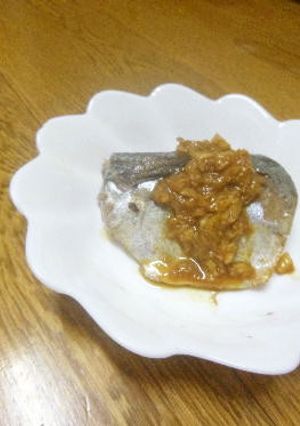 焼き鯖のにんにく生姜味噌だれ-レシピのメイン写真