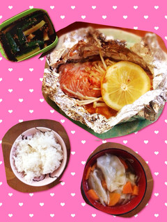 ママのサーモンアルミホイル焼き(簡単!)-レシピのメイン写真