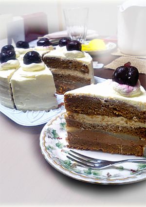 どっしり濃厚チョコキャラメルケーキ-レシピのメイン写真