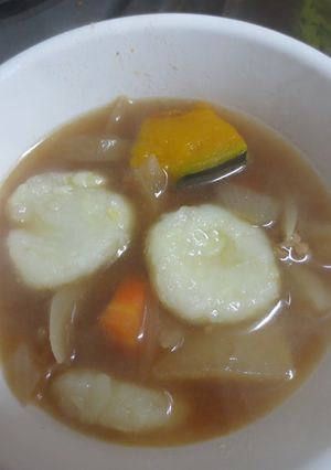 小麦アレルギー対応　すいとん汁-レシピのメイン写真