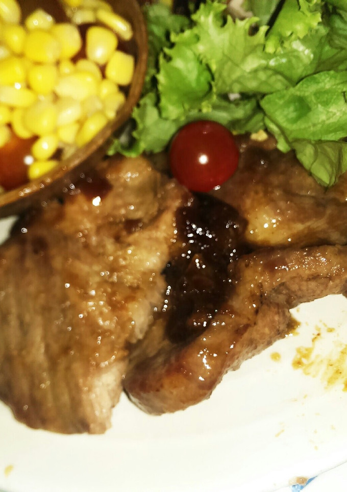 豚肉ロース厚切りスタミナしょうが焼き-レシピのメイン写真