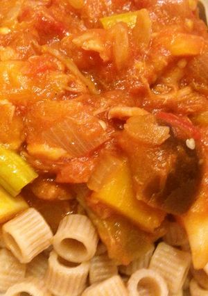 ビタミンたっぷり夏野菜deショートパスタ-レシピのメイン写真