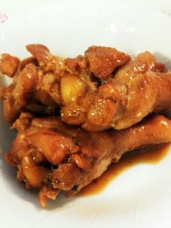 手羽元☆焼肉のたれdeピリ辛煮-レシピのメイン写真