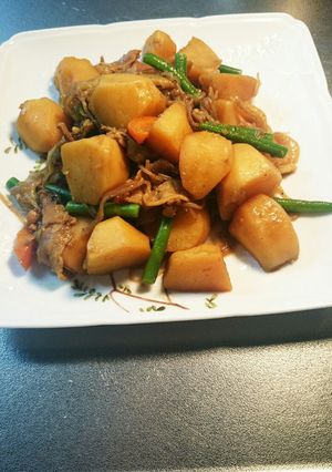 夏の肉じゃが-レシピのメイン写真