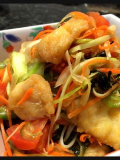 たっぷり野菜と白身魚の南蛮漬け-レシピのメイン写真