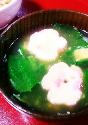 ほっとする味☆ほうれん草のすまし汁-レシピのメイン写真