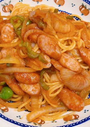 喫茶店の味‪✿濃厚ナポリタン-レシピのメイン写真