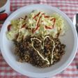 納豆とひじきのバルサミコ炒飯