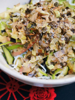 夏野菜を生で食べる-レシピのメイン写真