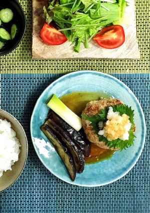 ふわふわ♡和風おろしそハンバーグ-レシピのメイン写真