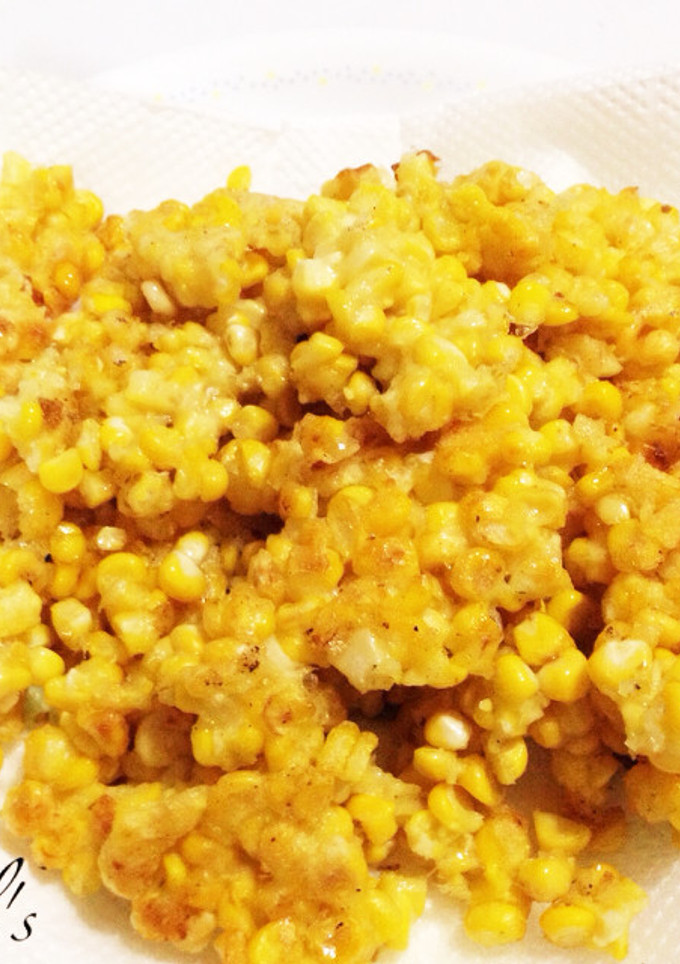 生とうもろこしの簡単衣薄めかき揚げ-レシピのメイン写真