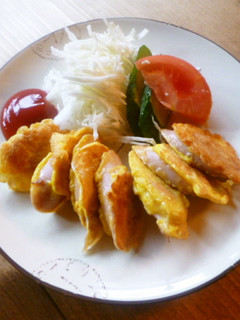 簡単!魚肉ソーセージのピカタ♪-レシピのメイン写真