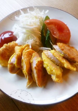 簡単！魚肉ソーセージのピカタ♪-レシピのメイン写真
