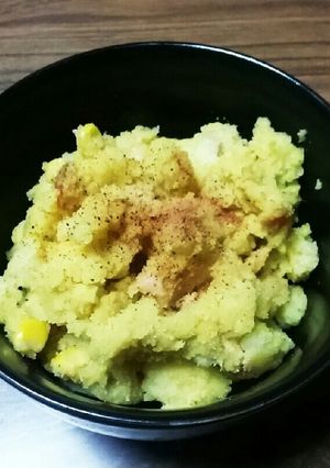 マヨ無し！ポテトサラダのカレー風味-レシピのメイン写真