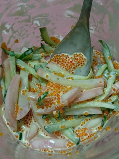 簡単☆とびっこのマヨサラダ!-レシピのメイン写真