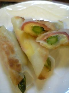 簡単すぎ☆餃子の皮でアスパラスティック♪-レシピのメイン写真