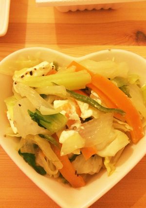 カット野菜でかんたん♡５分で超特急温野菜-レシピのメイン写真