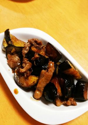 ♪豚肉とナスの甘辛炒め♪-レシピのメイン写真