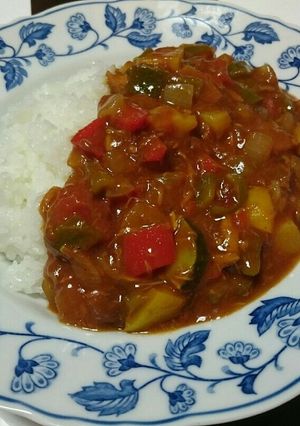 時短★夏★ツナトマトカレー！-レシピのメイン写真