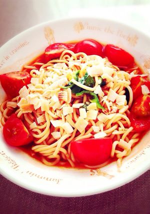 冷製パスタ あんかけココナッツバージョン-レシピのメイン写真
