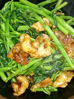 空芯菜と豚バラのオイスター炒め-レシピのメイン写真