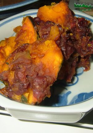 カボチャと小豆のいとこ煮-レシピのメイン写真