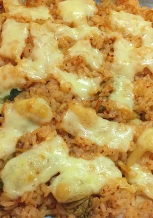 ずぼら飯!キムチ焼き飯-レシピのメイン写真