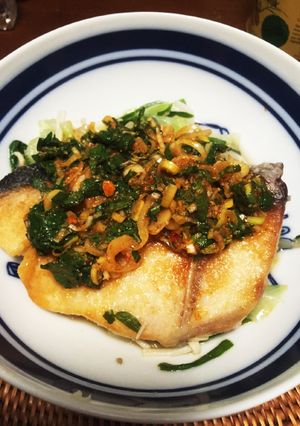 ブリの香味ソース-レシピのメイン写真