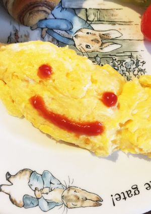 とろ〜り美味しいチーズオムレツ♡-レシピのメイン写真
