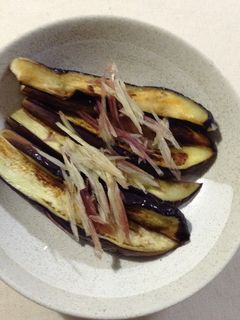 ☆焼きなすのサッパリみょうが-レシピのメイン写真
