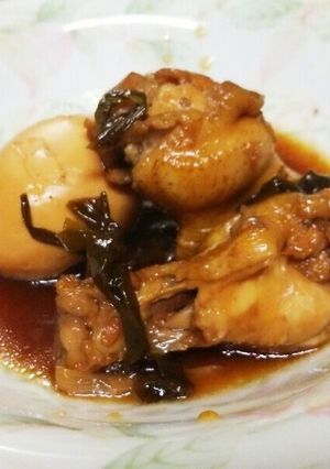 らっきょう酢で簡単♪手羽元の照り煮♡-レシピのメイン写真