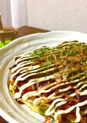 お好み焼き〜お店の味を目指して④〜-レシピのメイン写真